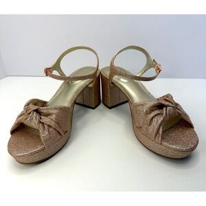 Bandolino Women's Prezley Platform Block Heel Dress Sandals Size 8.5M NWT/BOX